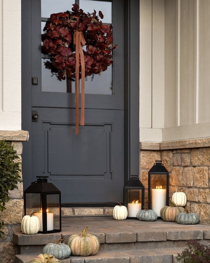 McGee-Co_-Faux-Autumn-Grapevine-Wreath - Helena Home Team